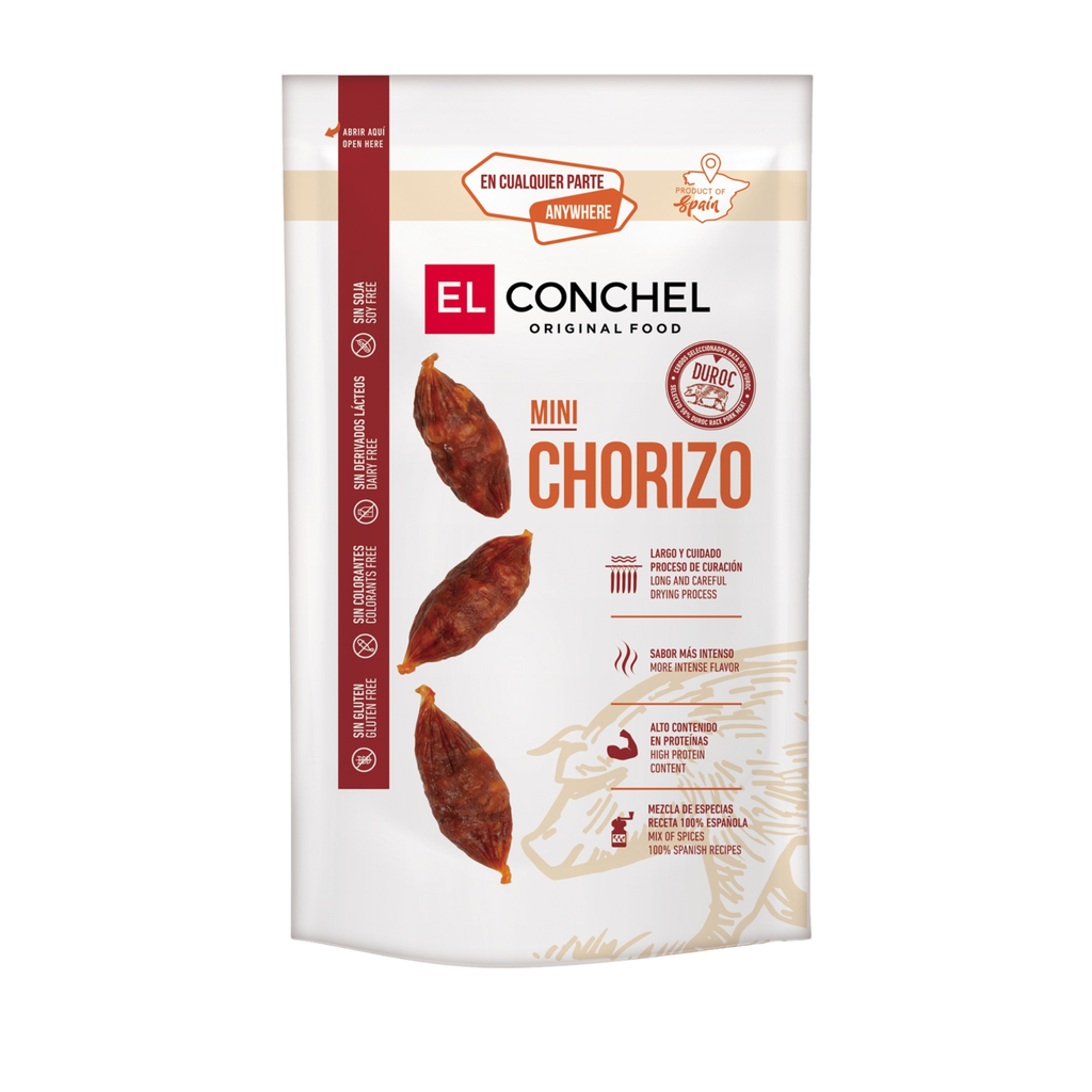 Xúc Xích Khô Mini Chorizo El Conchel 55g Tây Ban Nha Cao Cấp