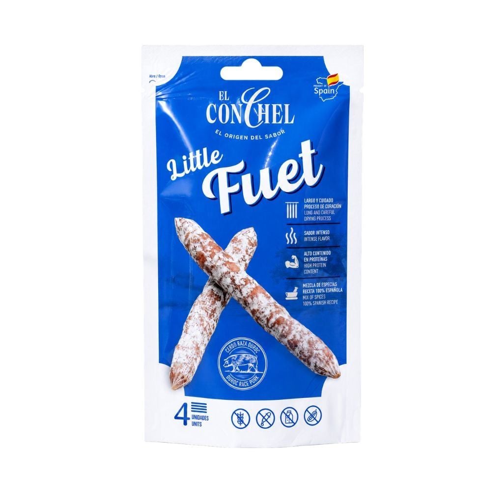 Xúc Xích Khô Little Fuet El Conchel 55g Tây Ban Nha Cao Cấp