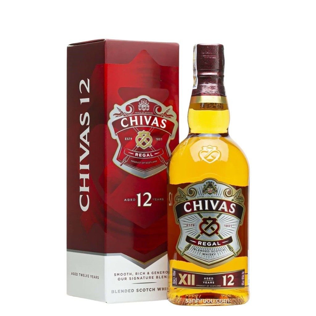 Rượu Whisky Chivas Regal 12 40% 700ml