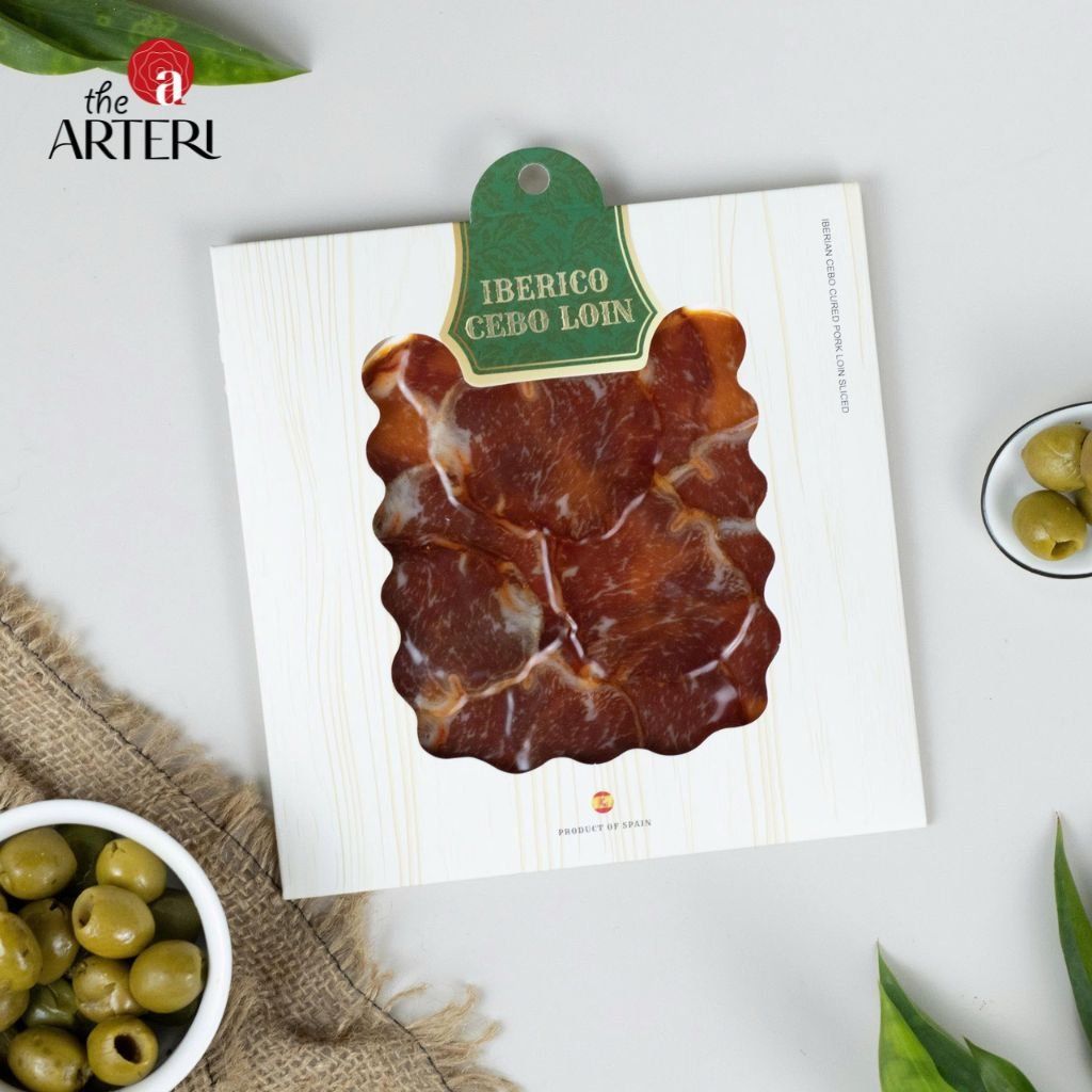 Thịt Thăn Loin Muối Iberico Cebo Cắt Lát 50g DeRaza