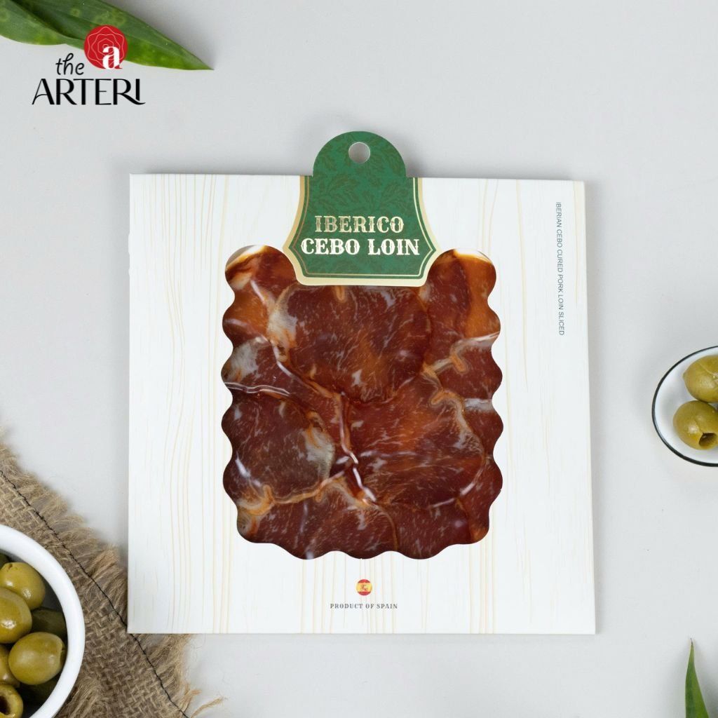 Thịt Thăn Loin Muối Iberico Cebo Cắt Lát 50g DeRaza