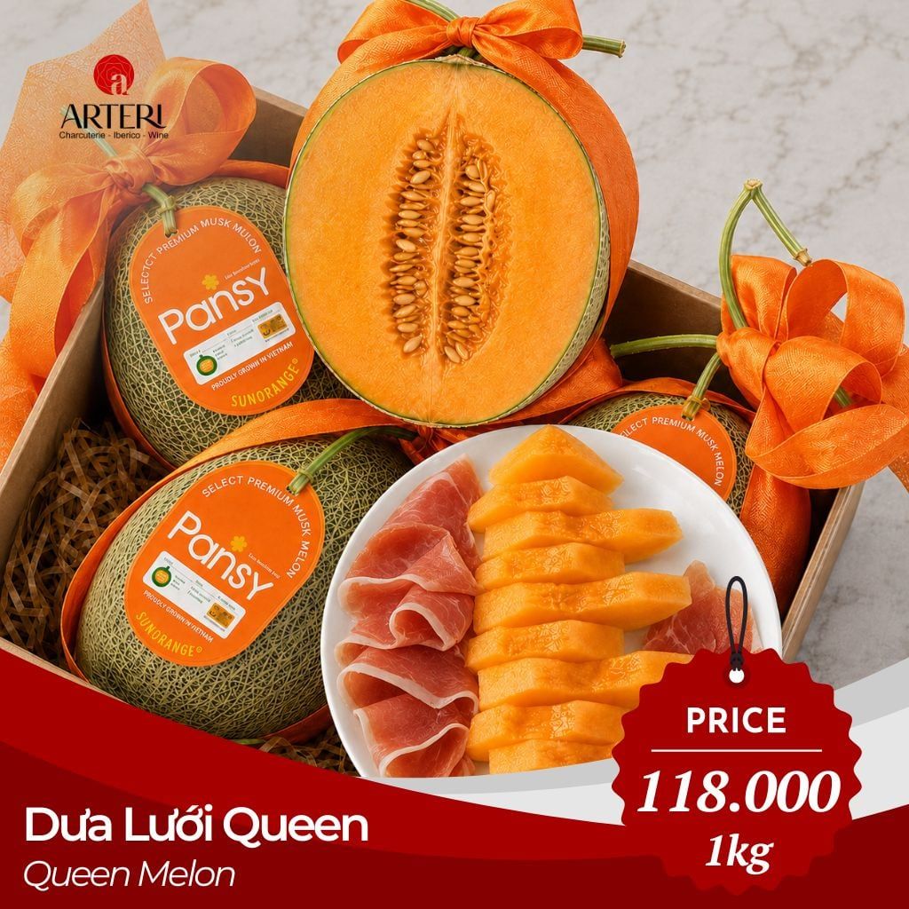 Trái cây nhập khẩu - Dưa lưới Queen