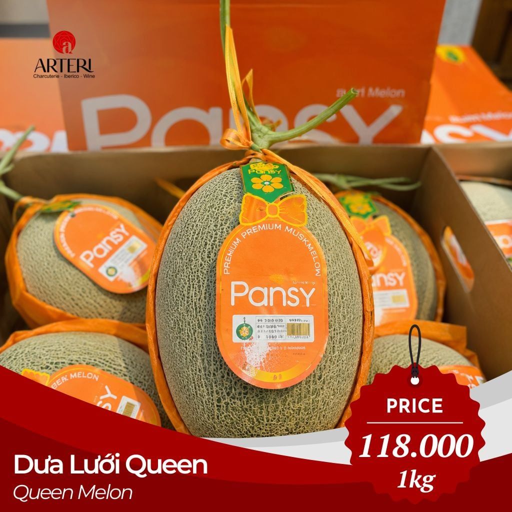 Trái cây nhập khẩu - Dưa lưới Queen