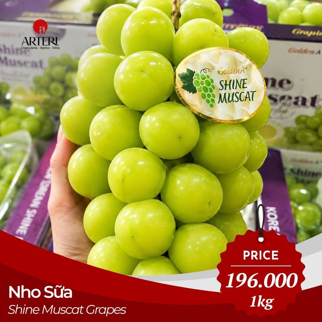 Trái cây nhập khẩu - Nho Sữa