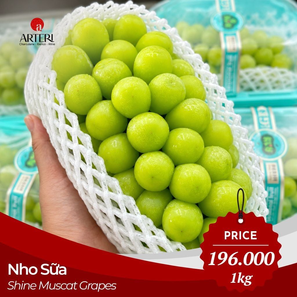 Trái cây nhập khẩu - Nho Sữa