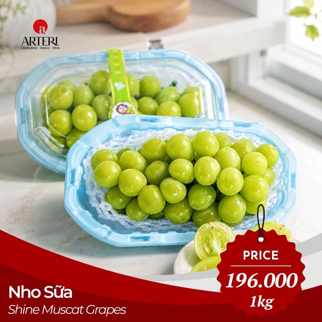 Trái cây nhập khẩu - Nho Sữa