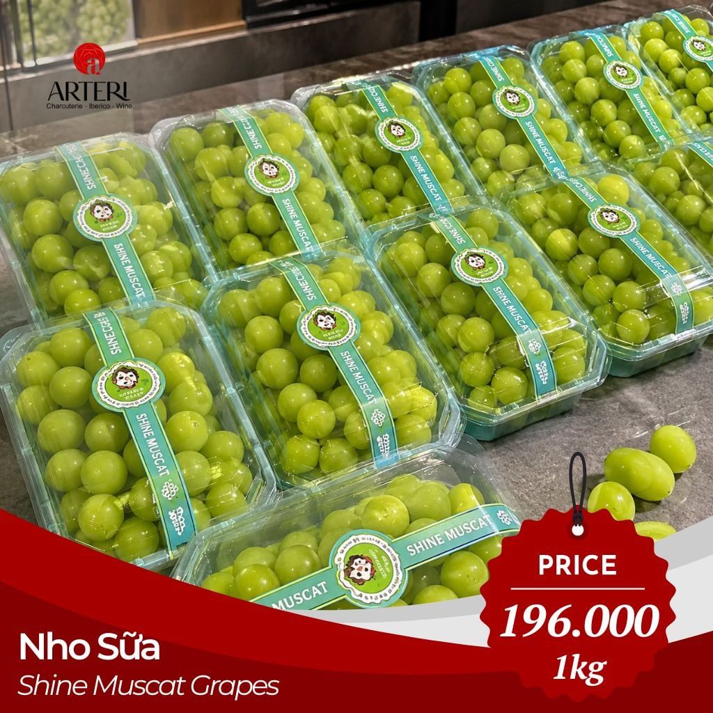 Trái cây nhập khẩu - Nho Sữa