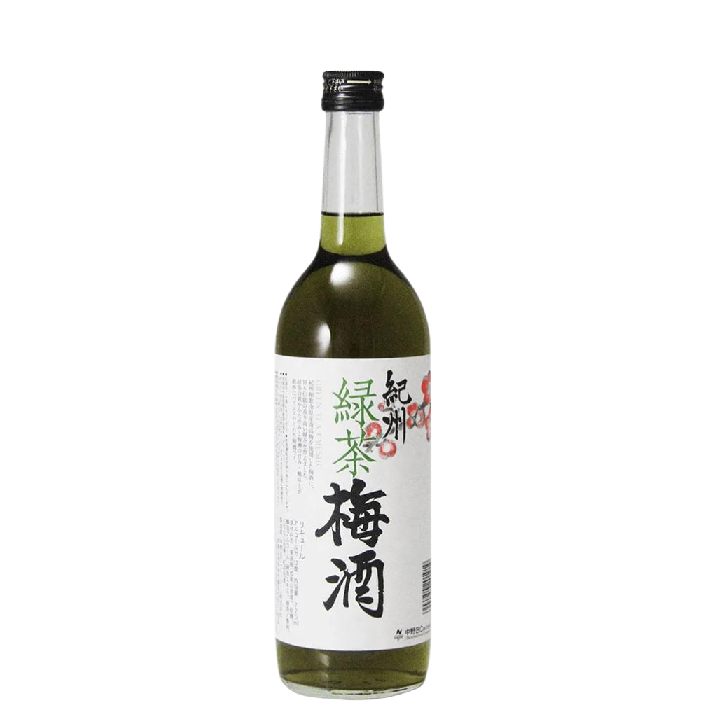 Rượu Mơ Nhật Bản Nakano Umeshu Green Tea Vị Trà Xanh 720ml 12%