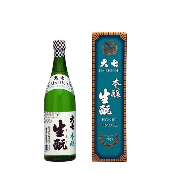 Hộp Quà Rượu Sake Daishichi Honjo Kimoto 720ml 15%