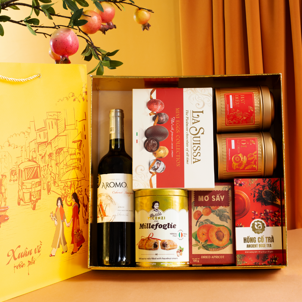 Hộp Quà Tết Phố Xuân 03 2026