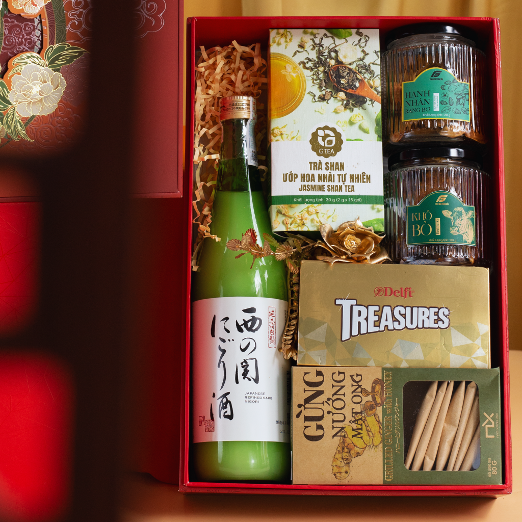 Hộp quà Tết Xuân Hoa 06 2026