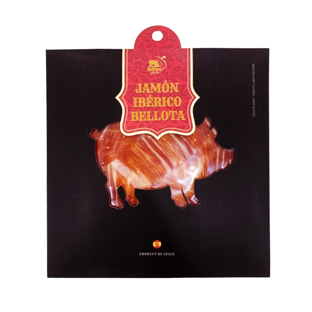 Đùi Sau Heo Muối Iberico Bellota 36 Tháng Gói Cắt Lát 50g/100g