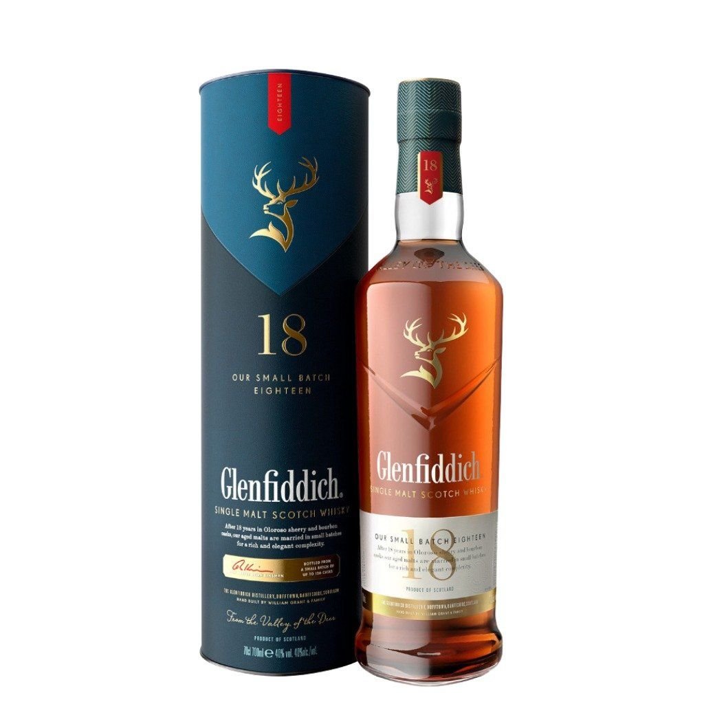 Rượu Whisky Glenfiddich 18YO 40% 700ml