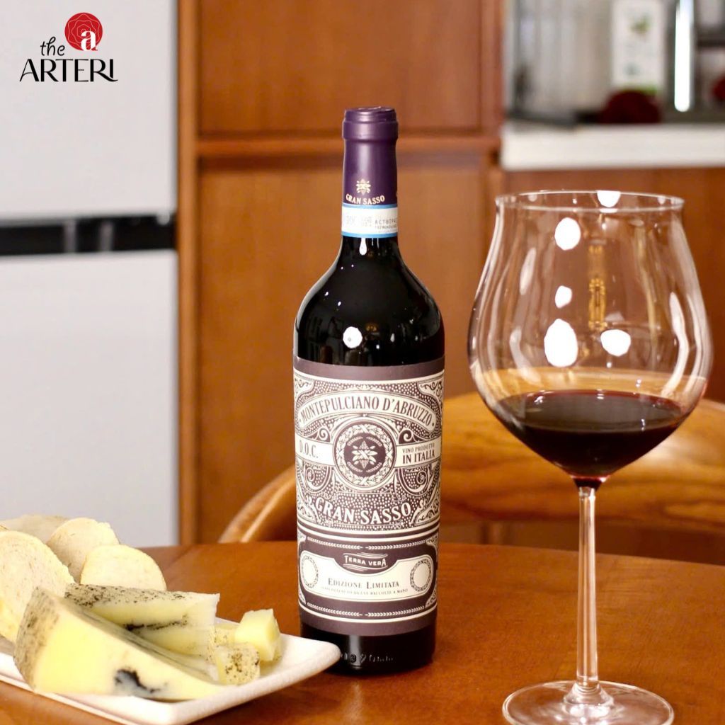 Rượu Vang Đỏ Gran Sasso Montepulciano D'Abruzzo D.O.C 2021 750ml Vang Ý
