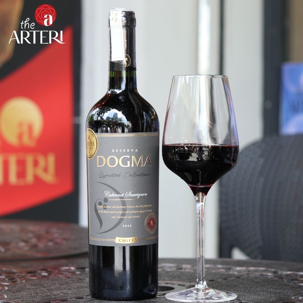 Rượu Vang Đỏ Dogma Reserva Cabernet Sauvignon 750ml Vang Chile Viña Aromo