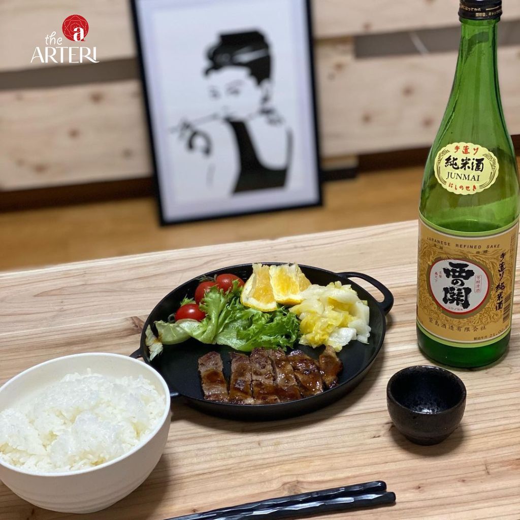 Rượu Sake Nishino Seki Junmaishu (15%) 720ml