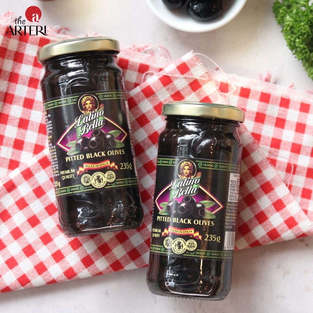 Trái Oliu Đen Không Hạt Latino Bella 235g