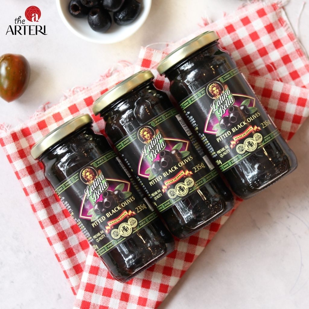 Trái Oliu Đen Không Hạt Latino Bella 235g