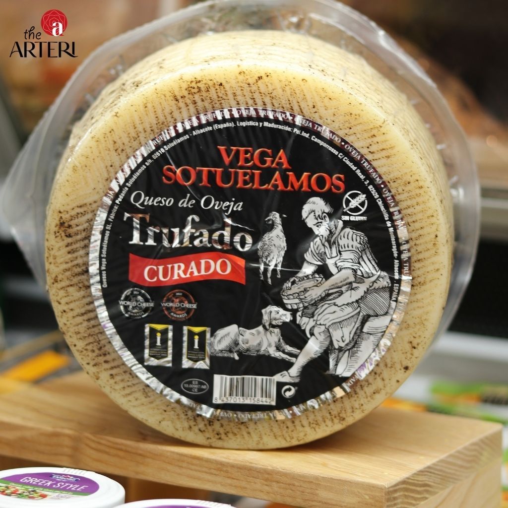 Phô Mai Sữa Cừu Nấm Truffle Nguyên Khối