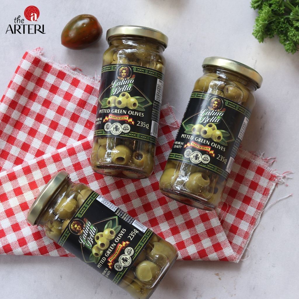Trái Oliu Xanh Không Hạt Latino Bella 235g