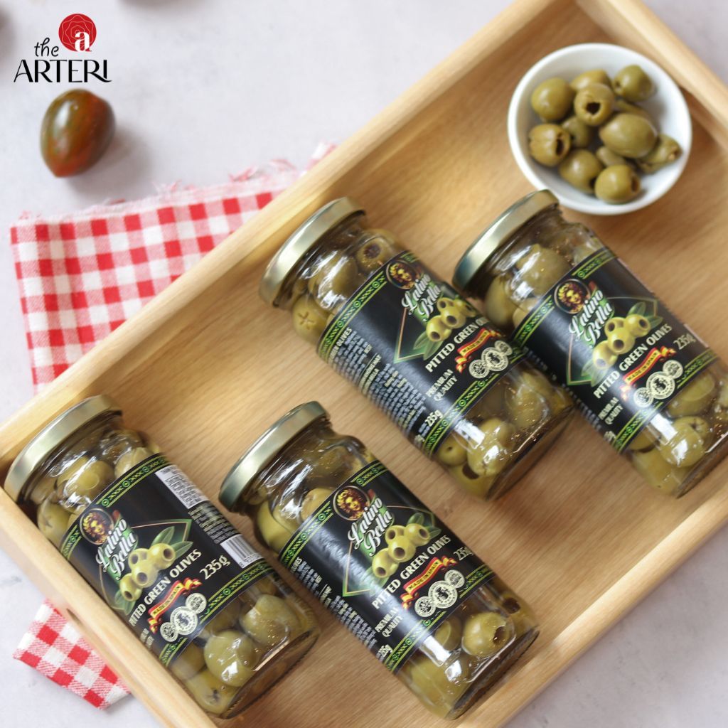 Trái Oliu Xanh Không Hạt Latino Bella 235g