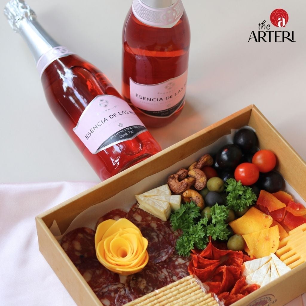 Rượu Vang Không Cồn Sparkling Rose Esencia 750ml Vang Tây Ban Nha Bodegas Verdúguez