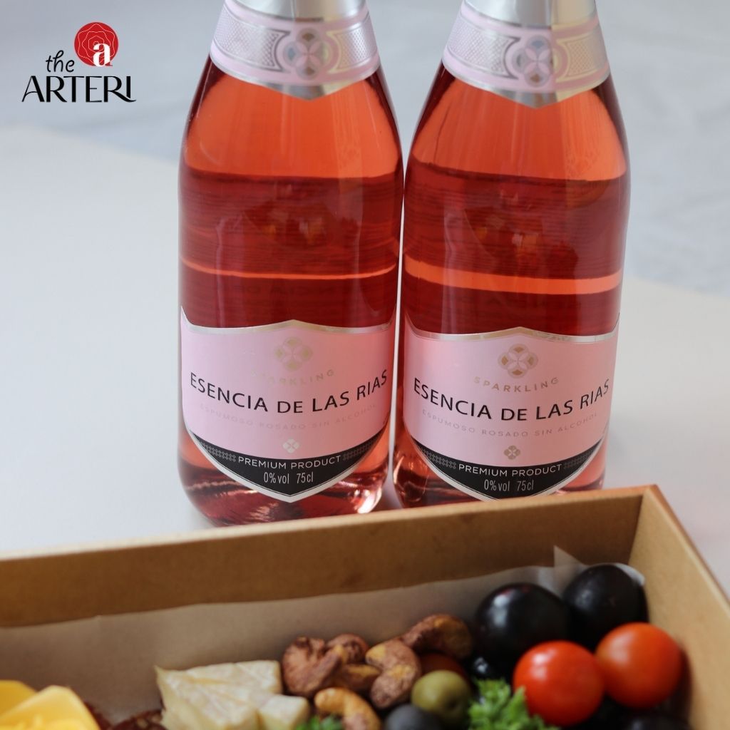 Rượu Vang Không Cồn Sparkling Rose Esencia 750ml Vang Tây Ban Nha Bodegas Verdúguez