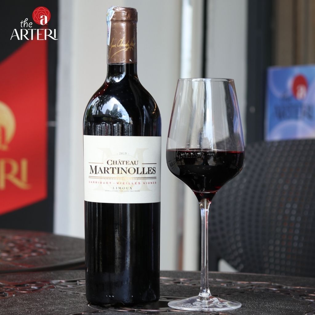 Rượu Vang Đỏ Martinolles Limoux Rouge Garriguet Domaines Paul Mas 750ml Vang Pháp