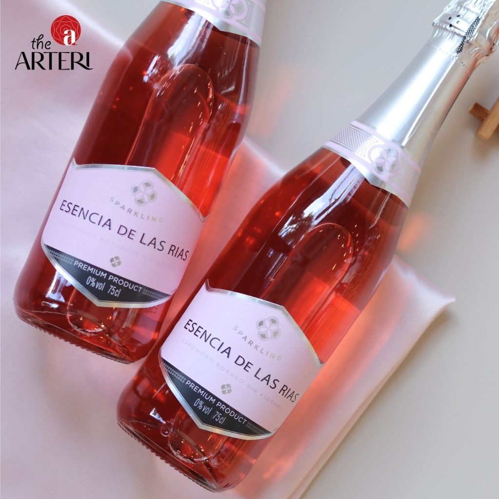 Rượu Vang Không Cồn Sparkling Rose Esencia 750ml Vang Tây Ban Nha Bodegas Verdúguez