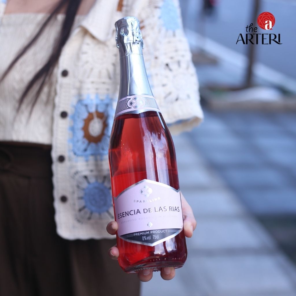 Rượu Vang Không Cồn Sparkling Rose Esencia 750ml Vang Tây Ban Nha Bodegas Verdúguez