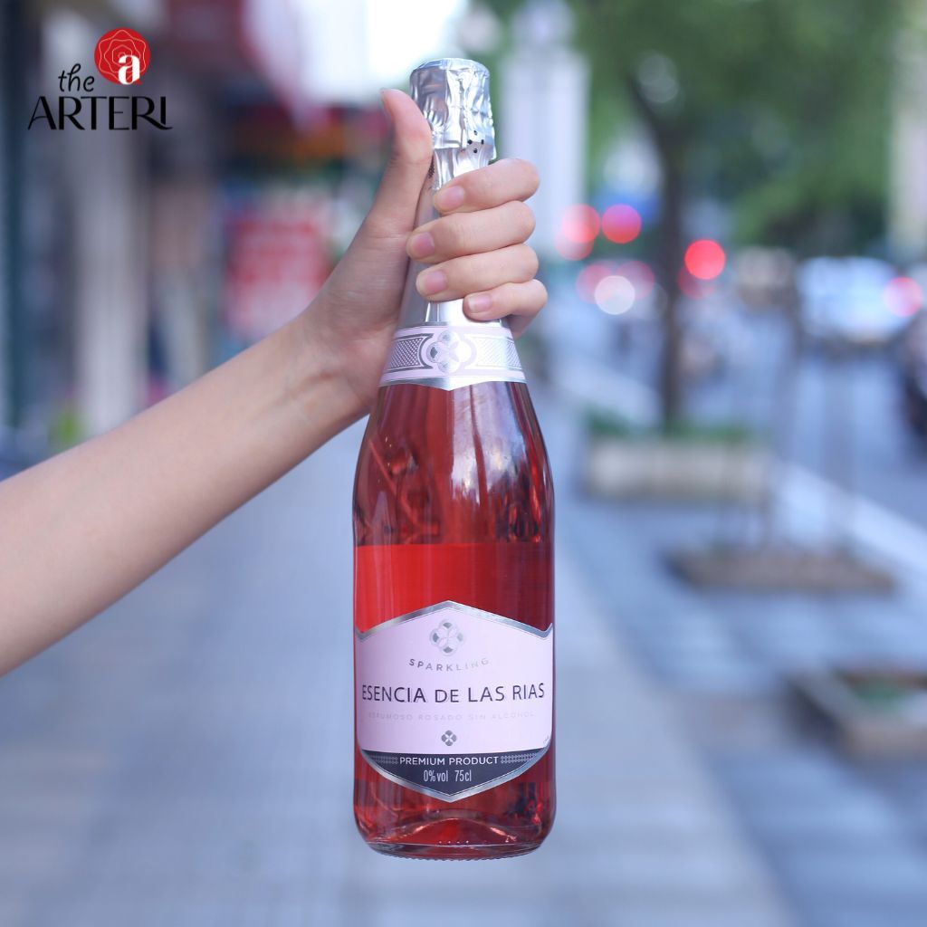 Rượu Vang Không Cồn Sparkling Rose Esencia 750ml Vang Tây Ban Nha Bodegas Verdúguez