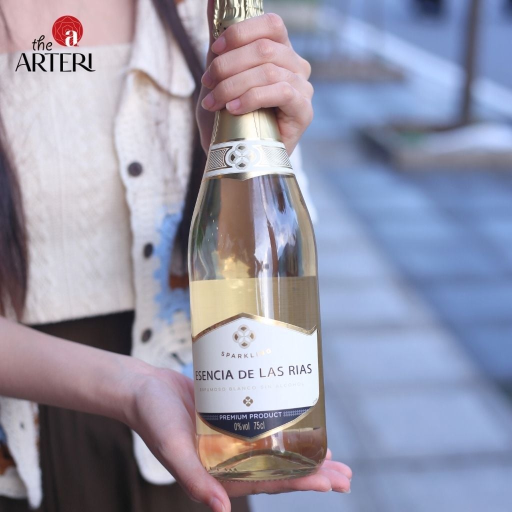 Rượu Vang Không Cồn Sparkling White Esencia 750ml Vang Tây Ban Nha Bodegas Verdúguez