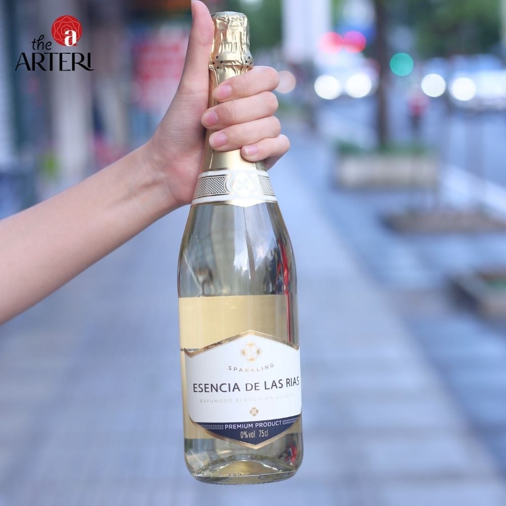 Rượu Vang Không Cồn Sparkling White Esencia 750ml Vang Tây Ban Nha Bodegas Verdúguez