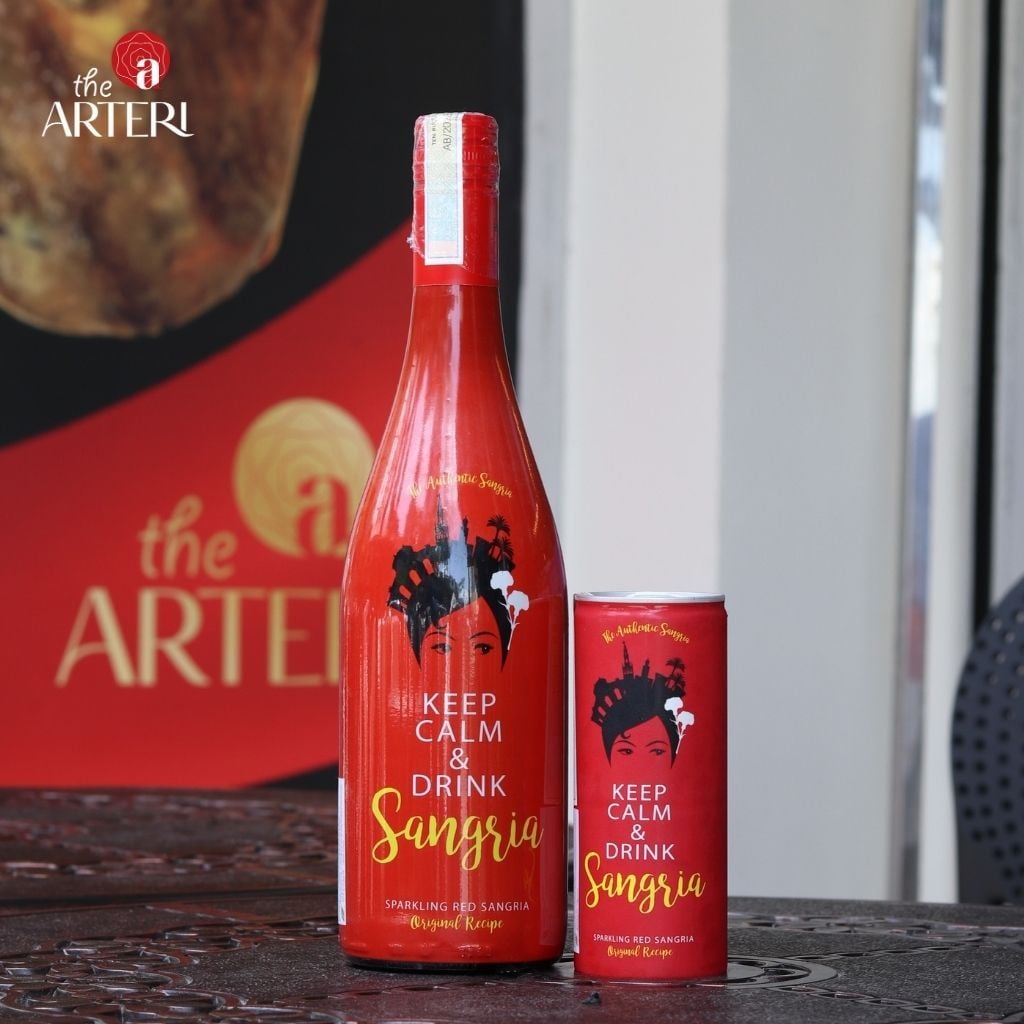 Rượu Vang Sủi Sparkling Red Sangria 750ml Vang Tây Ban Nha Bodegas Verdúguez