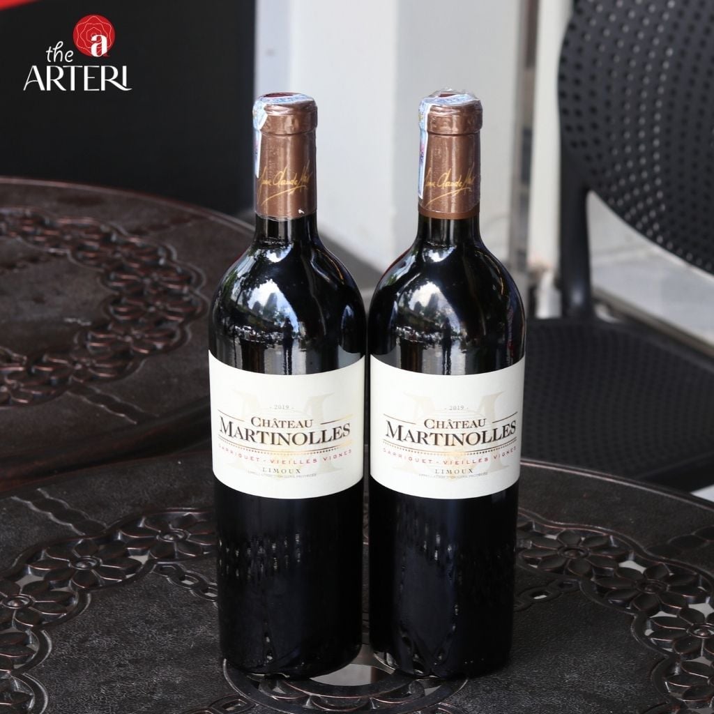 Rượu Vang Đỏ Martinolles Limoux Rouge Garriguet Domaines Paul Mas 750ml Vang Pháp