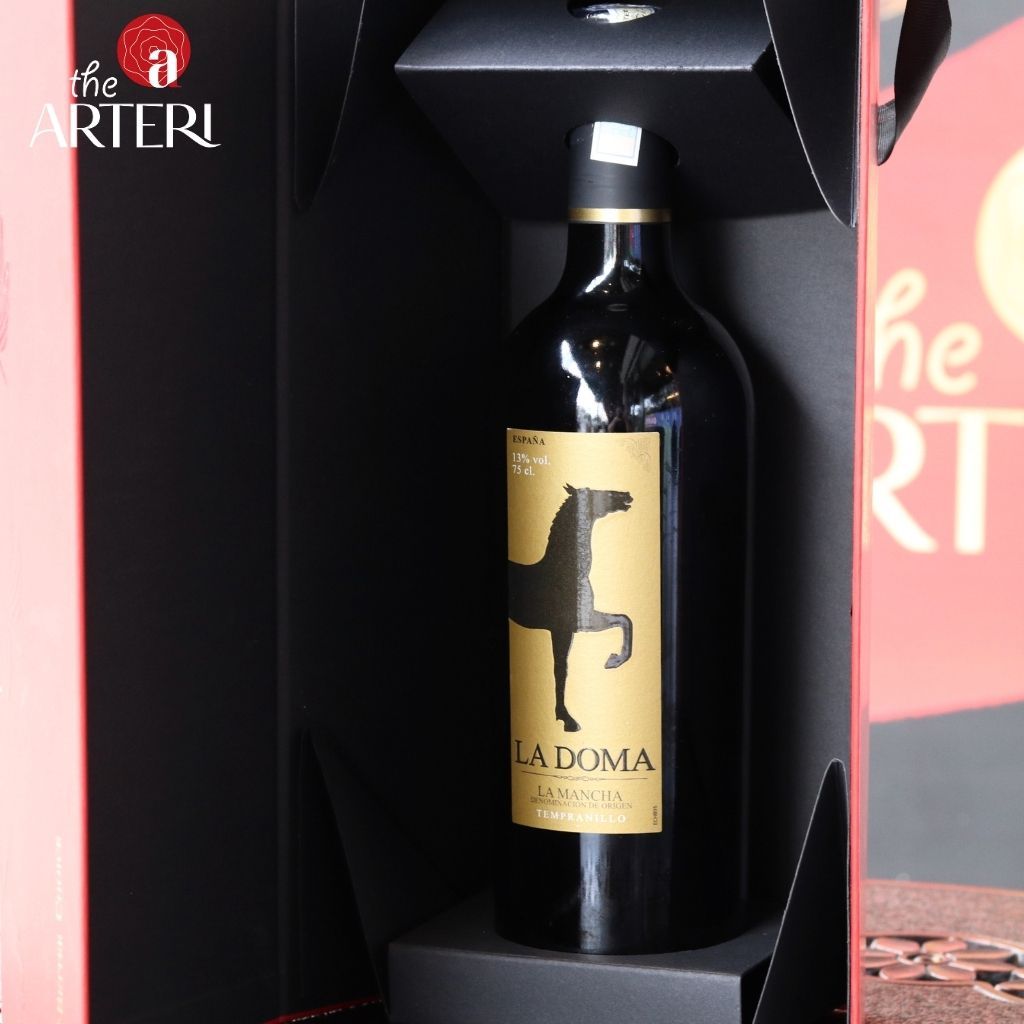 Hộp Quà Rượu Vang Đỏ Ladoma Happy Wine - Happy Life