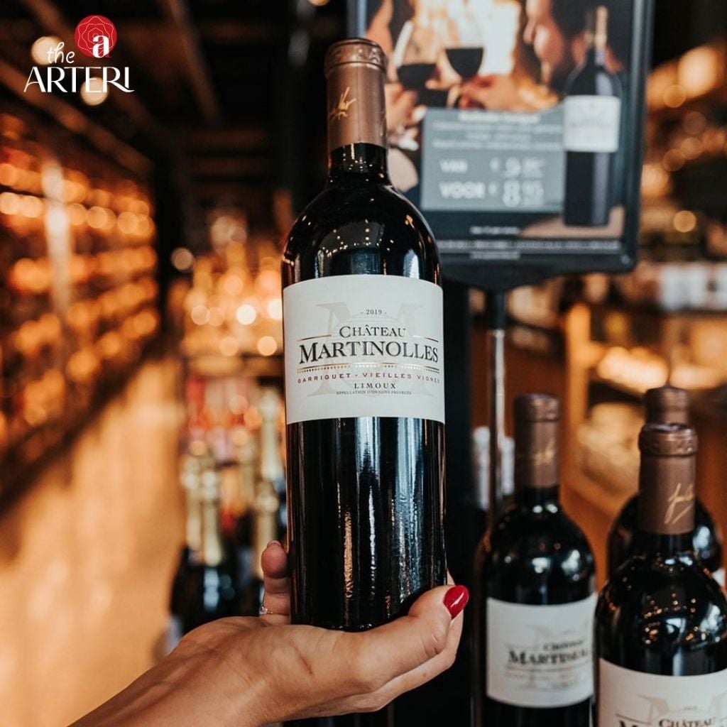 Rượu Vang Đỏ Martinolles Limoux Rouge Garriguet Domaines Paul Mas 750ml Vang Pháp