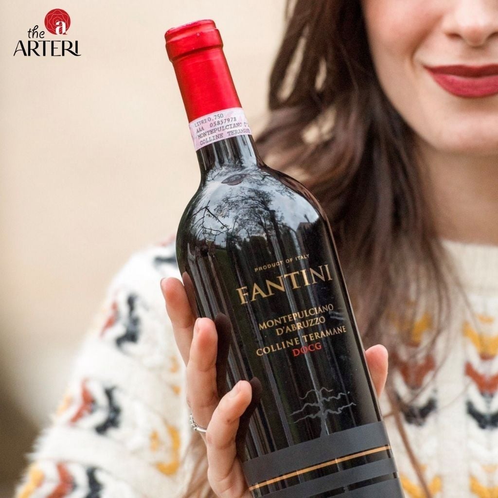Rượu Vang Đỏ Fantini Montepulciano d'Abruzzo Colline Teramane DOCG 750ml Vang Ý