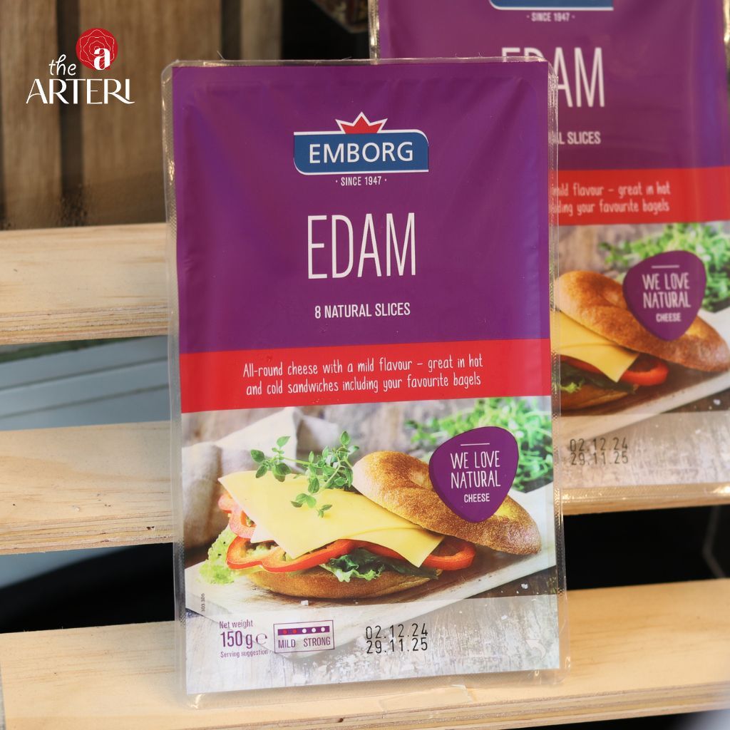 Phô Mai Lát Edam Emborg 150g