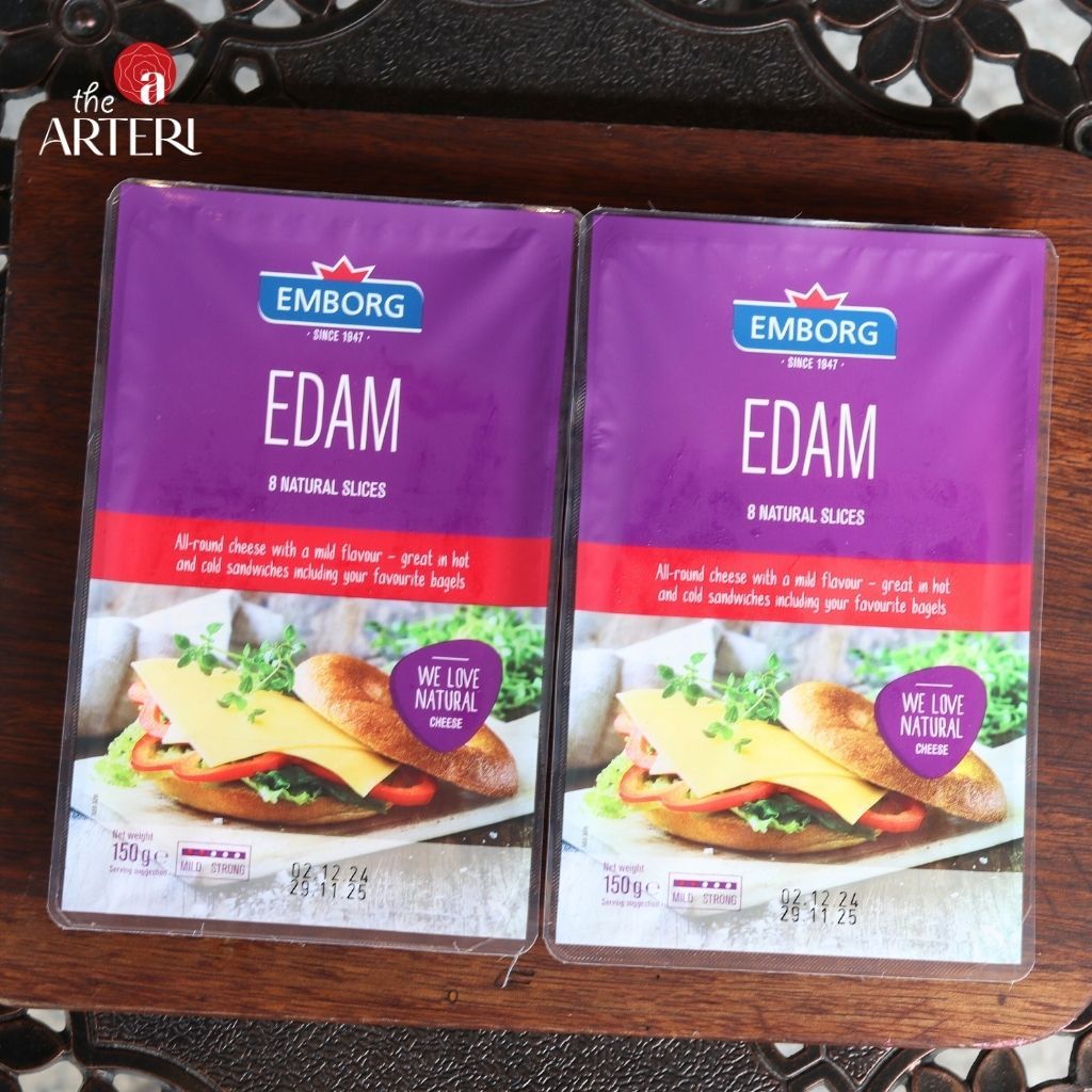 Phô Mai Lát Edam Emborg 150g