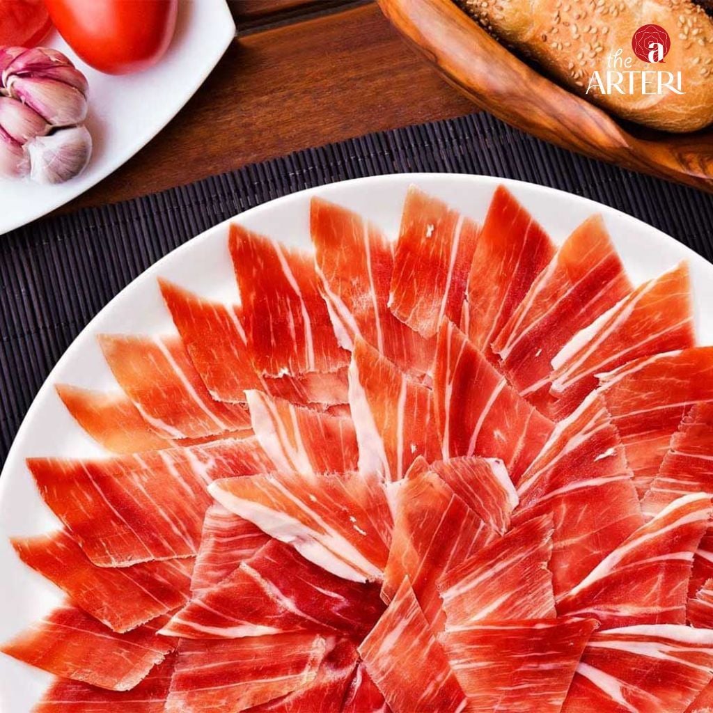 Đùi Sau Heo Muối Iberico Cebo 24 Tháng Không Xương Nguyên Khối DeRaza