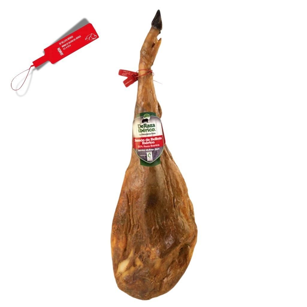 Đùi Sau Heo Muối Iberico Bellota 36 Tháng Có Xương DeRaza
