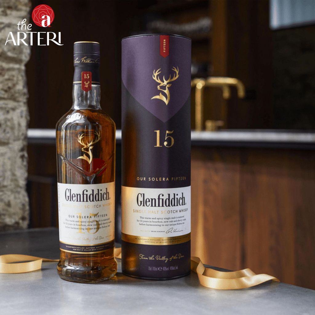 Rượu Whisky Glenfiddich 15YO 40% 700ml