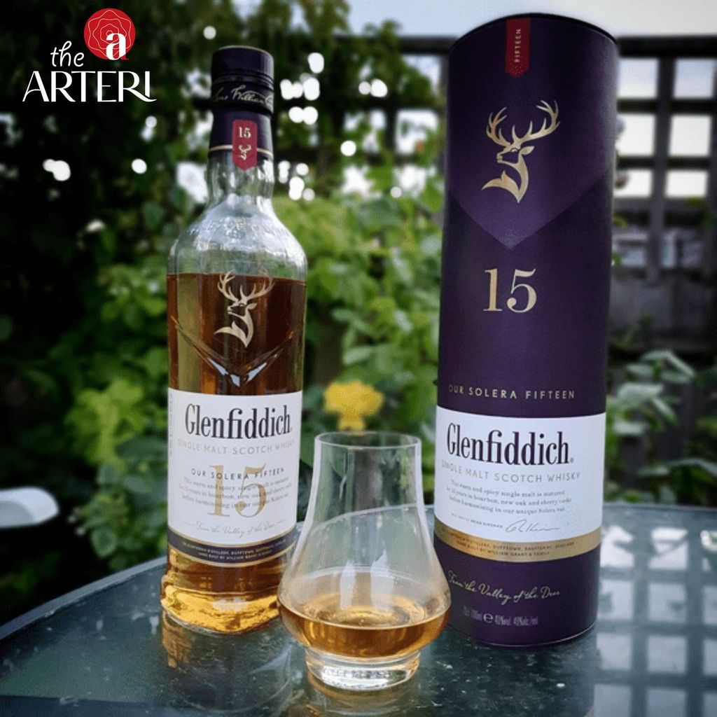 Rượu Whisky Glenfiddich 15YO 40% 700ml