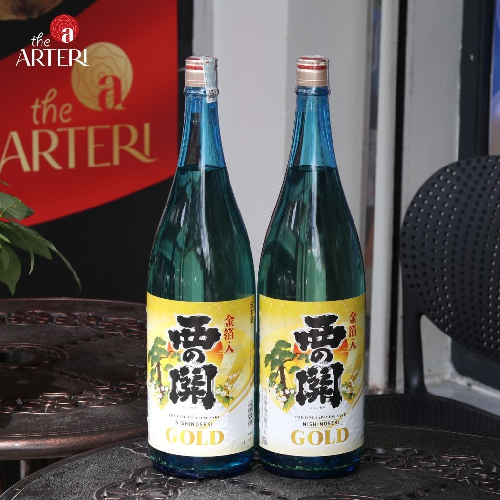 Rượu Sake Nishino Seki Gold Leaf 1800ml