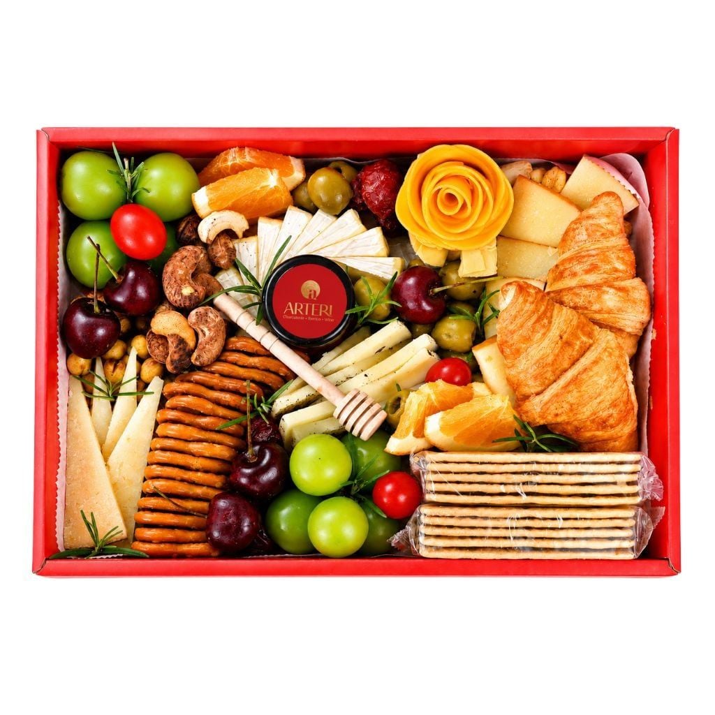 Grande Cheese Charcuterie Board - Cold Cuts Cheese Only