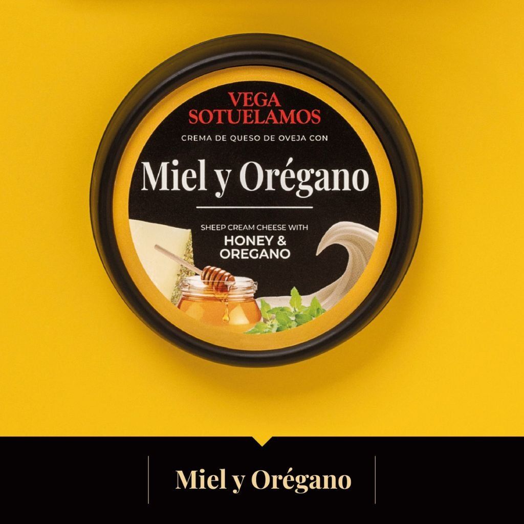 Phô Mai Vega Kem Sữa Cừu Mật Ong Và Lá Oregano 125g
