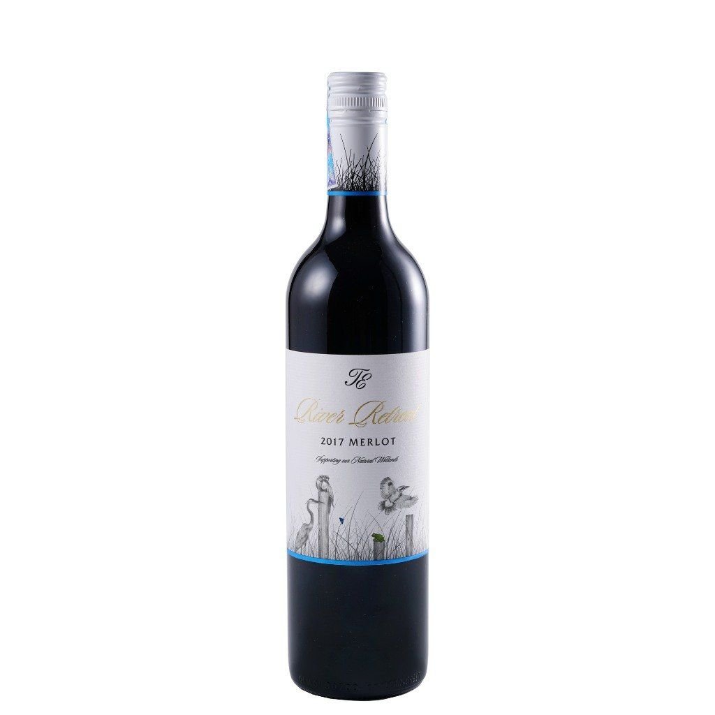 Rượu Vang Đỏ River Retreat Merlot 750ml Vang Úc Trentham Estate