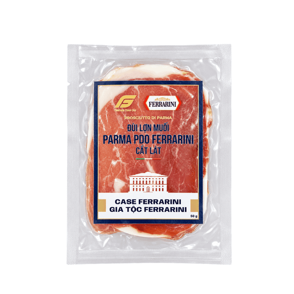 Đùi Heo Muối Parma Ủ 16 Tháng Hiệu Ferrarini 50gr