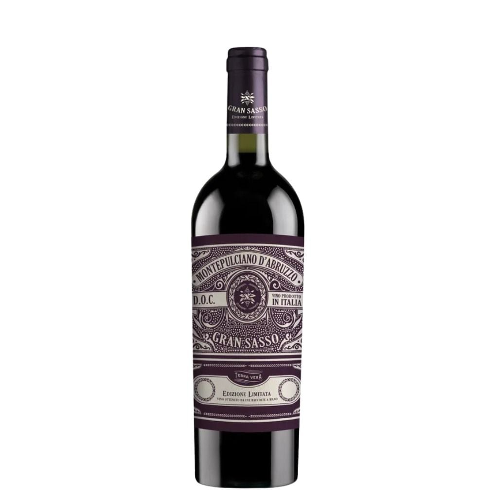Rượu Vang Đỏ Gran Sasso Montepulciano D'Abruzzo D.O.C 2021 750ml Vang Ý